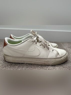 Nike White Low-Top Sneakers